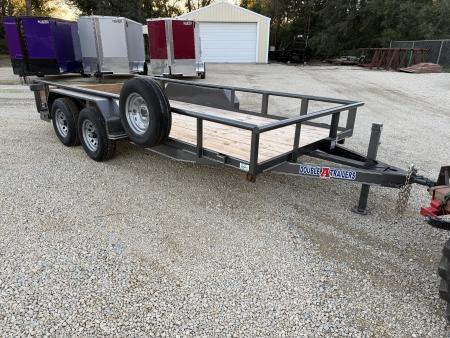 New 2026 Double A 77x16 Utility Trailer 10K