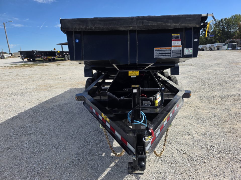 New 2027 Big Tex 83x14 Tandem 14K Dump w/ 2' Sides & Slide In Ramps