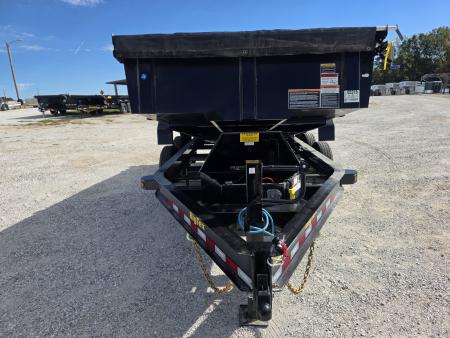 New 2027 Big Tex 83x14 Tandem 14K Dump w/ 2' Sides & Slide In Ramps