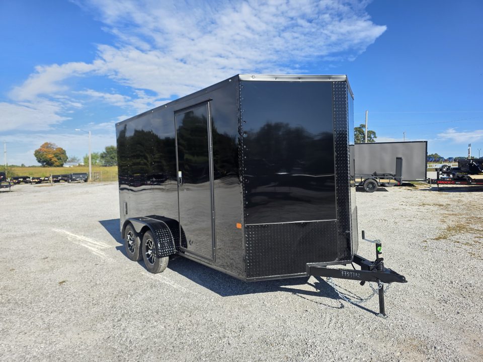 New 2027 Rock Solid 7x14 Tandem 7K Cargo w/ Ramp Door, .080 Sides, & 7' Interior Height