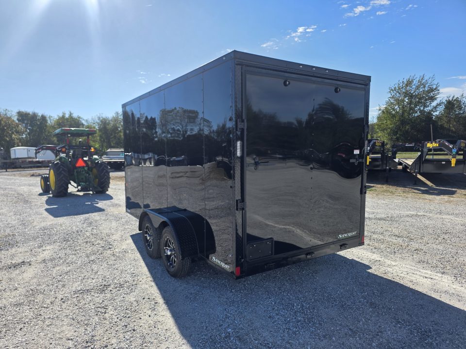 New 2027 Rock Solid 7x14 Tandem 7K Cargo w/ Ramp Door, .080 Sides, & 7' Interior Height