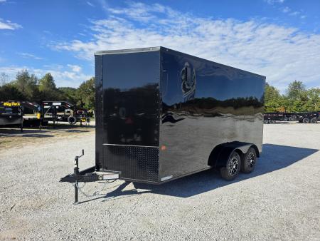 New 2027 Rock Solid 7x14 Tandem 7K Cargo w/ Ramp Door, .080 Sides, & 7' Interior Height