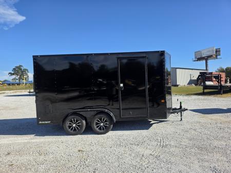 New 2027 Rock Solid 7x14 Tandem 7K Cargo w/ Ramp Door, .080 Sides, & 7' Interior Height