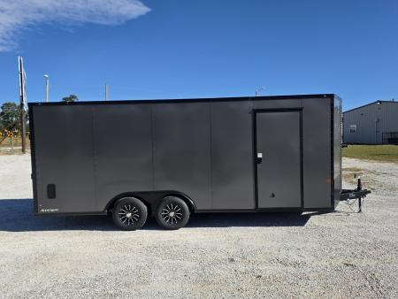 New 2027 Rock Solid 8.5x20 Tandem 10K Cargo w/ 7' Interior Height, .080 Exterior, & Ramp Door