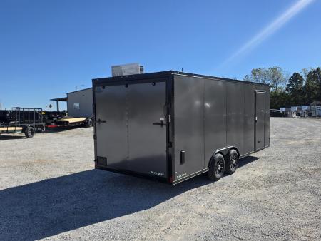New 2027 Rock Solid 8.5x20 Tandem 10K Cargo w/ 7' Interior Height, .080 Exterior, & Ramp Door