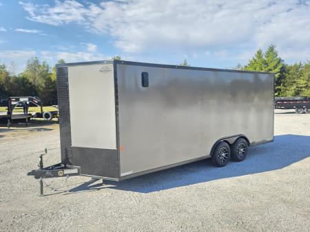 New 2027 Rock Solid 8.5x20 Tandem 10K Cargo w/ 7' Interior Height, .080 Exterior, & Ramp Door