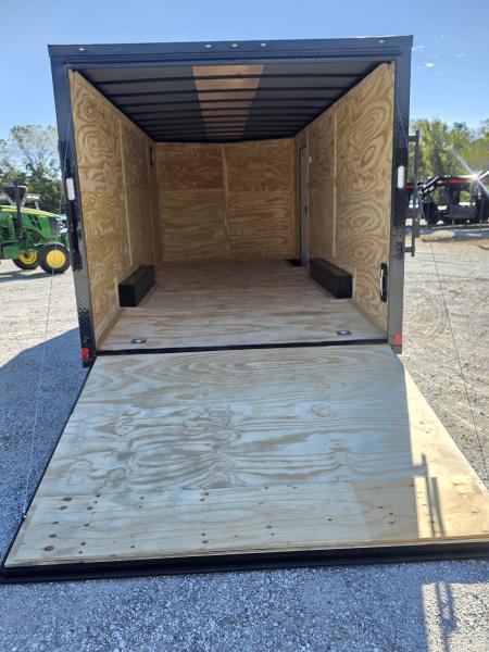 New 2027 Rock Solid 8.5x20 Tandem 10K Cargo w/ 7' Interior Height, .080 Exterior, & Ramp Door