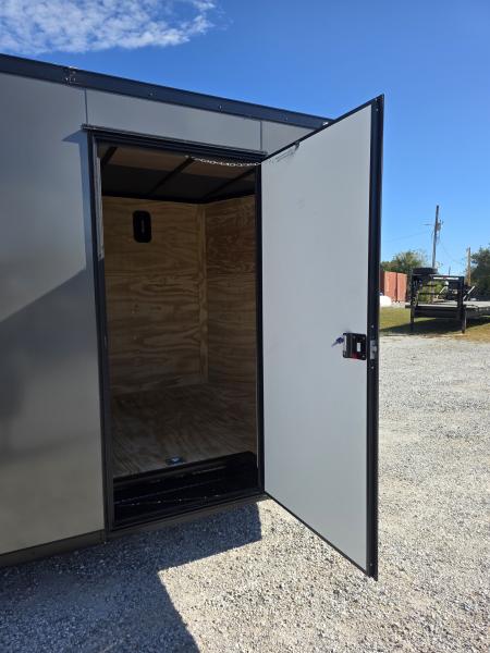 New 2027 Rock Solid 8.5x20 Tandem 10K Cargo w/ 7' Interior Height, .080 Exterior, & Ramp Door