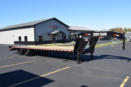 New 2026 Buckeye B-Maxx 25+5 24K Super Single Gooseneck Deckover Trailer