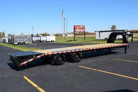 New 2026 Buckeye B-Maxx 25+5 24K Super Single Gooseneck Deckover Trailer