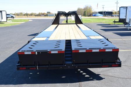 New 2026 Buckeye B-Maxx 25+5 24K Super Single Gooseneck Deckover Trailer