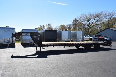 New 2026 Buckeye B-Maxx 25+5 24K Super Single Gooseneck Deckover Trailer