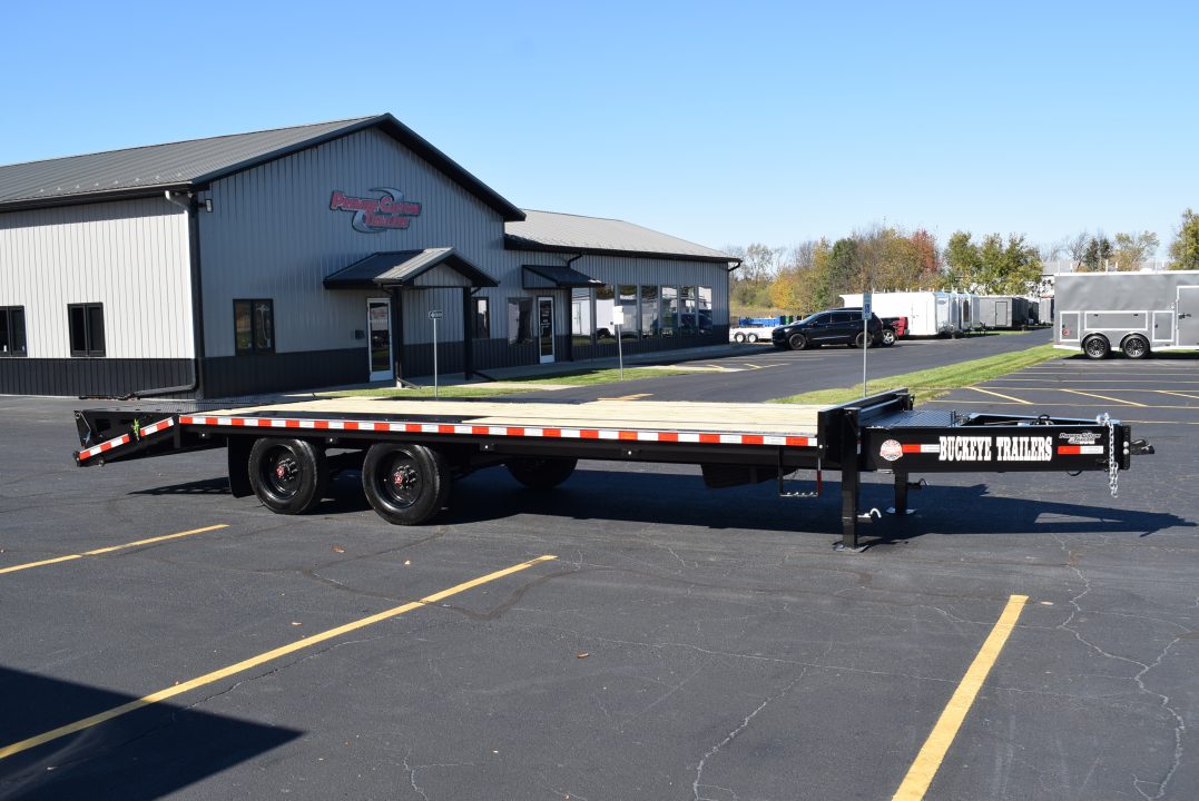 New 2026 Buckeye B-Maxx 19+5 24k Super Single Bumper Pull Deckover Trailer