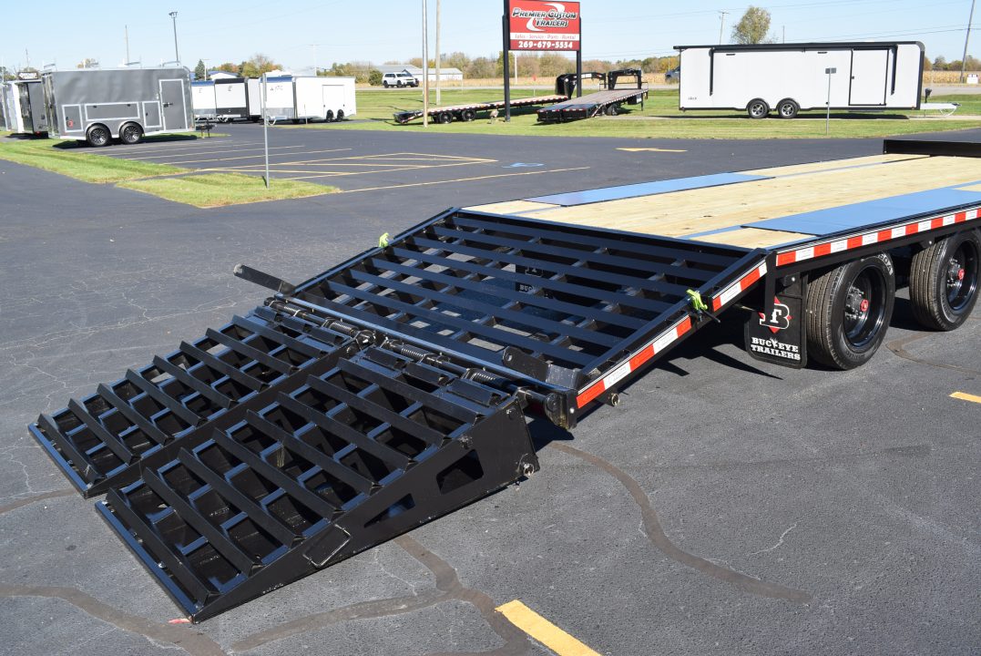 New 2026 Buckeye B-Maxx 19+5 24k Super Single Bumper Pull Deckover Trailer