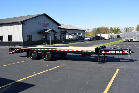 New 2026 Buckeye B-Maxx 19+5 24k Super Single Bumper Pull Deckover Trailer