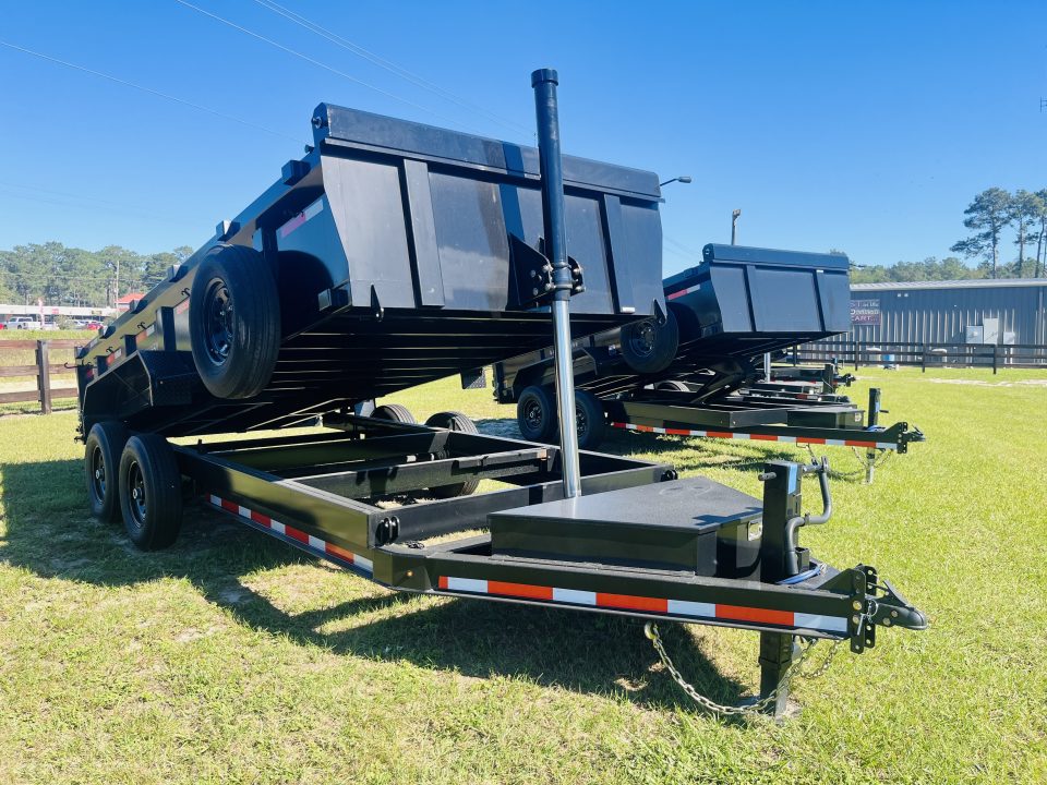 New 2026 DP Platinum Star 7x16 Telescopic Dump 14k Dump Trailer