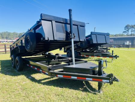 New 2026 DP Platinum Star 7x16 Telescopic Dump 14k Dump Trailer