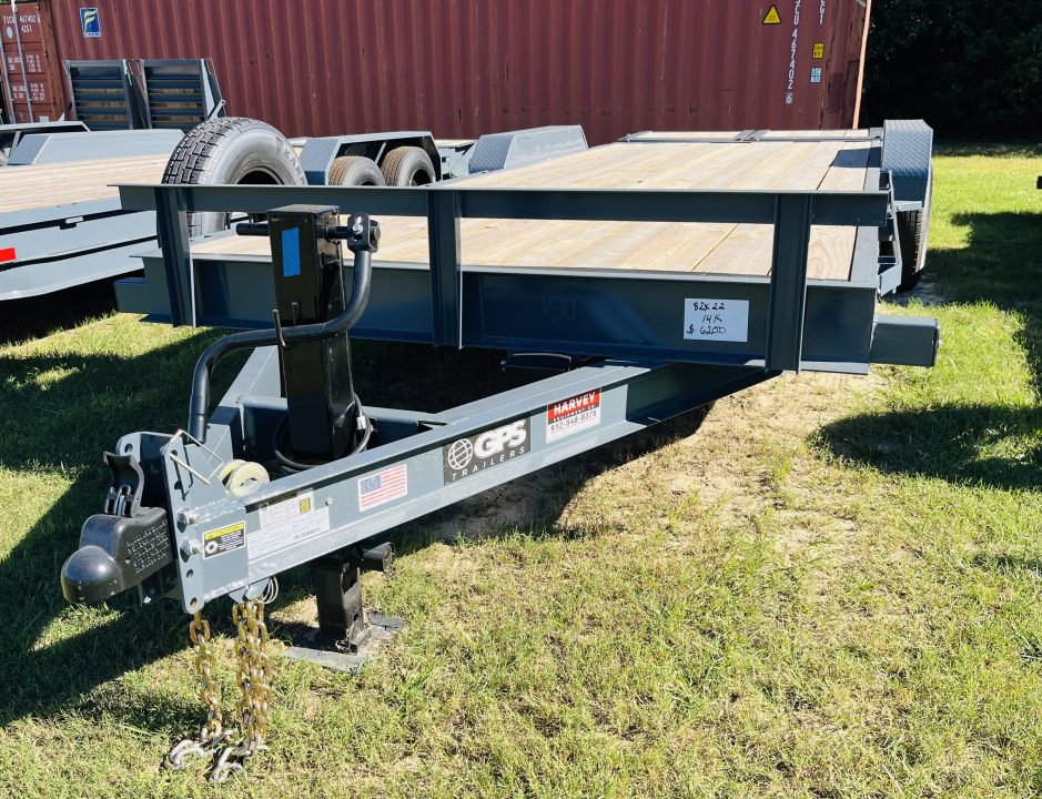 New 2026 GPS Trailers MDR2214k (7x22 14k) Equipment Trailer