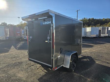 New 2027 Look Trailers ST DLX 5X8 - RAMP Cargo / Enclosed Trailer
