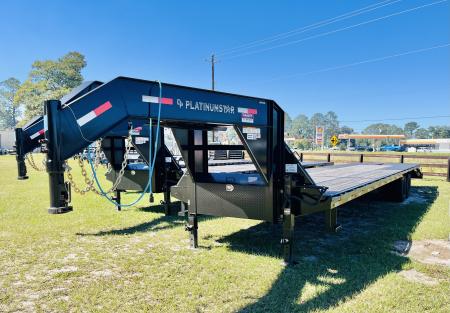 New 2026 DP Platinum Star 102 x 35 Gooseneck Deckover Equipment Trailer