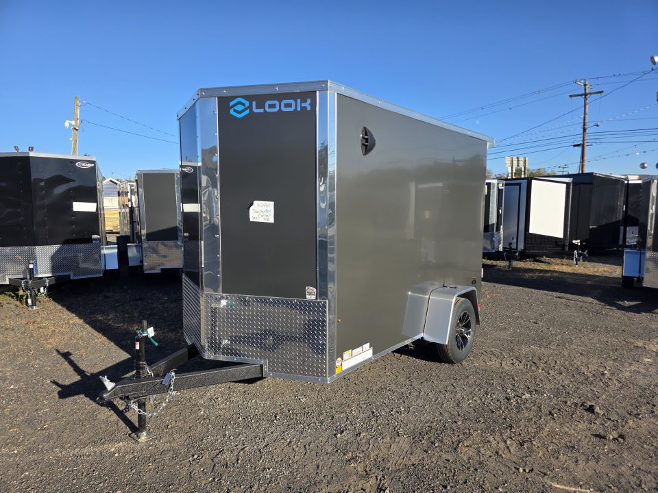 New 2027 Look Trailers ST DLX 6X10 - RAMP Cargo / Enclosed Trailer