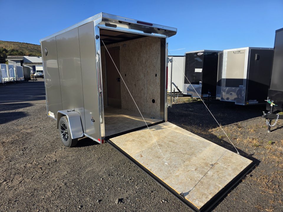 New 2027 Look Trailers ST DLX 6X10 - RAMP Cargo / Enclosed Trailer