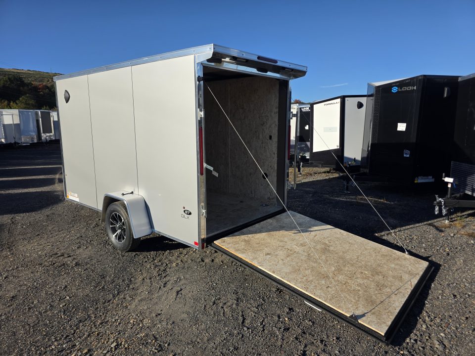 New 2027 Look Trailers ST DLX 6X12 - RAMP Cargo / Enclosed Trailer