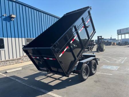 New 2026 Iron Panther 6x10x4 Single Ram Dump Trailer 7,000lbs GVWR