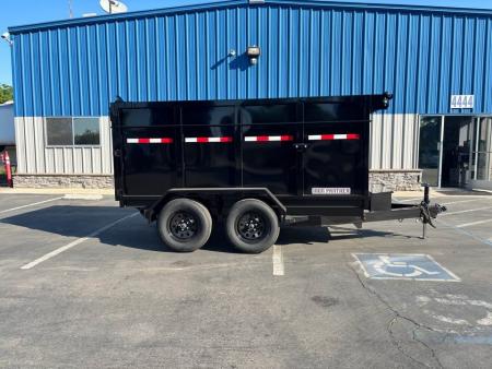 New 2026 Iron Panther 6x10x4 Single Ram Dump Trailer 7,000lbs GVWR