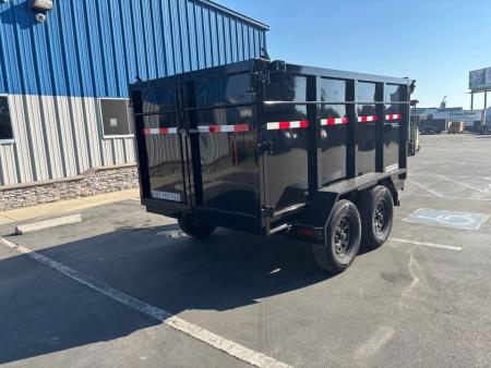 New 2026 Iron Panther 6x10x4 Single Ram Dump Trailer 7,000lbs GVWR