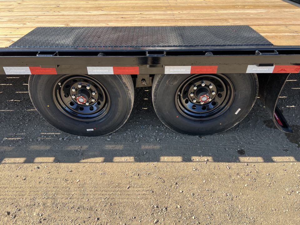 New 2027 PJ Trailers 24 Deckover F8 8K Axles Equipment Trailer