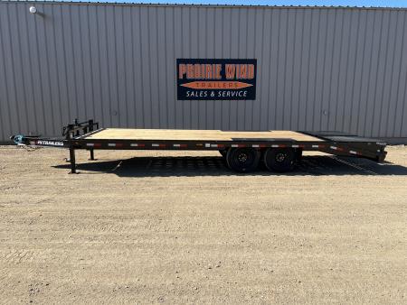 New 2027 PJ Trailers 24 Deckover F8 8K Axles Equipment Trailer