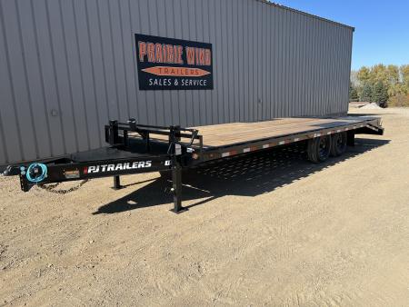 New 2027 PJ Trailers 24 Deckover F8 8K Axles Equipment Trailer