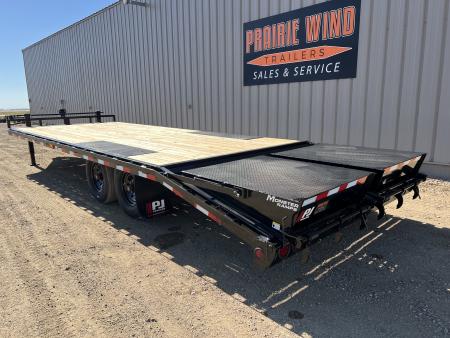 New 2027 PJ Trailers 24 Deckover F8 8K Axles Equipment Trailer