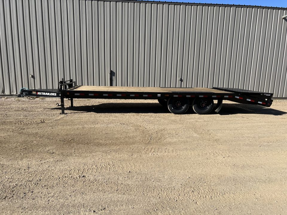 New 2027 PJ Trailers 24 Deckover F8 8K Axles Equipment Trailer