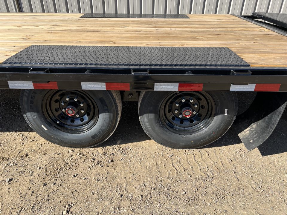 New 2027 PJ Trailers 24 Deckover F8 8K Axles Equipment Trailer