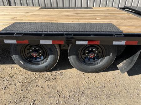 New 2027 PJ Trailers 24 Deckover F8 8K Axles Equipment Trailer