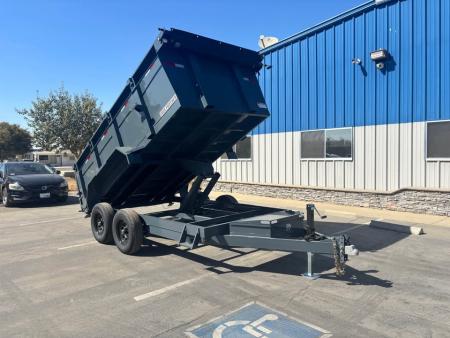 New 2026 Iron Panther 6'x12x3 Scissor Dump Trailer 9,995lbs GVWR