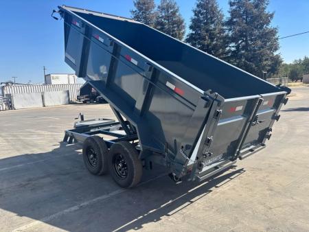New 2026 Iron Panther 6'x12x3 Scissor Dump Trailer 9,995lbs GVWR
