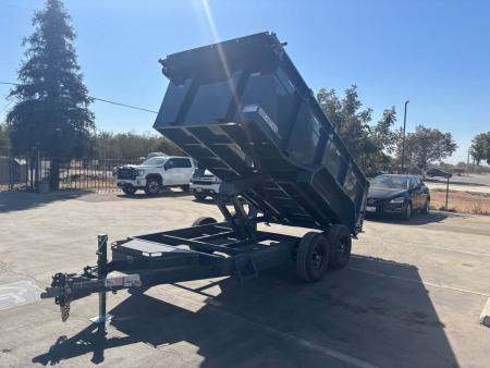 New 2026 Iron Panther 6'x12x3 Scissor Dump Trailer 9,995lbs GVWR