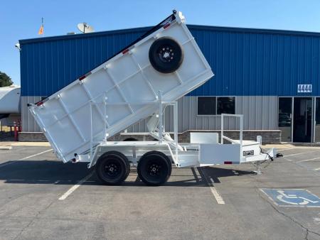 New 2026 TRU 6x12x4 CUSTOM DUMP TRAILER 9,995lbs GVWR