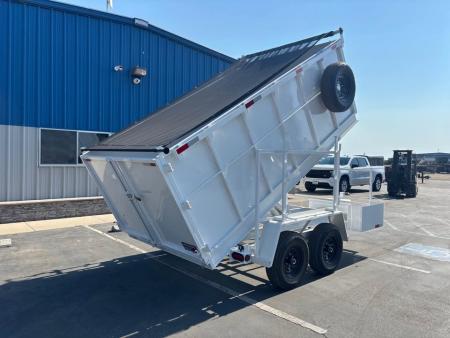 New 2026 TRU 6x12x4 CUSTOM DUMP TRAILER 9,995lbs GVWR