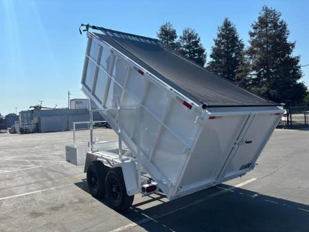 New 2026 TRU 6x12x4 CUSTOM DUMP TRAILER 9,995lbs GVWR