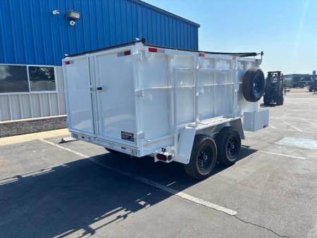 New 2026 TRU 6x12x4 CUSTOM DUMP TRAILER 9,995lbs GVWR