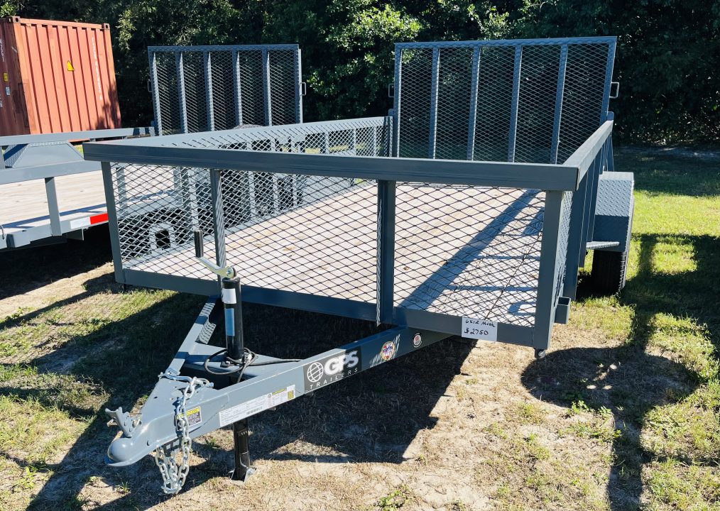 New 2026 GPS Trailers GT612 Mesh (6x12 3.5k) Utility Trailer
