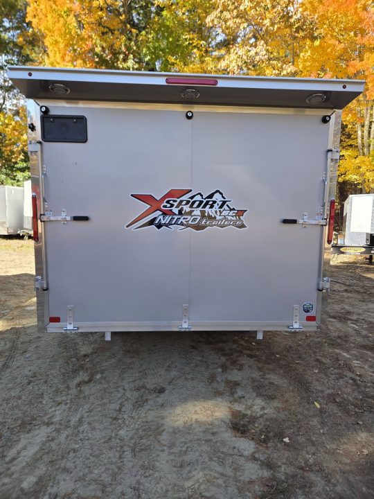 New 2027 Nitro 101x14 bcx snowmobile trailer with mats & guides Snowmobile Trailer