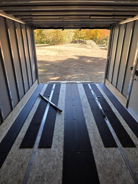 New 2027 Nitro 101x14 bcx snowmobile trailer with mats & guides Snowmobile Trailer