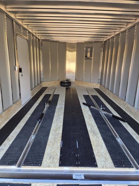 New 2027 Nitro 101x14 bcx snowmobile trailer with mats & guides Snowmobile Trailer