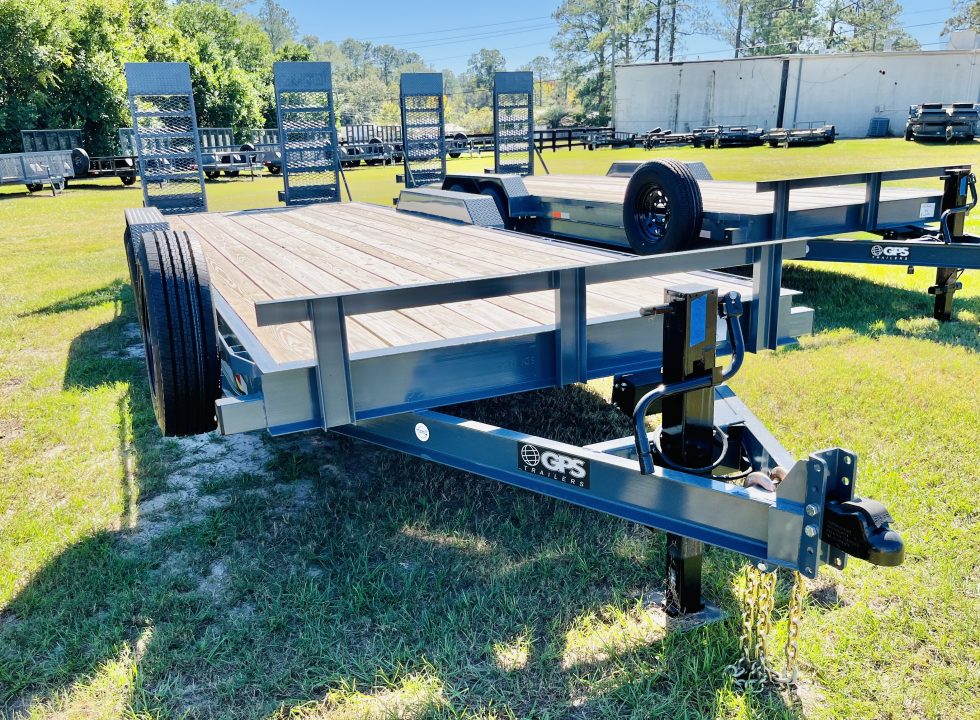 New 2026 GPS Trailers EH2216k (7x22 16k) Equipment Trailer