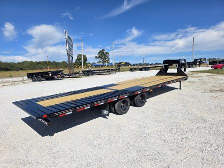 New 2027 Diamond C Trailers 102 X 32 FMAX216 TANDEM DUAL GN PACESETTER HYDROTAIL W/ STEEL RUNNERS/ HYDRO JACKS/ 102X32 Flatbed Trailer